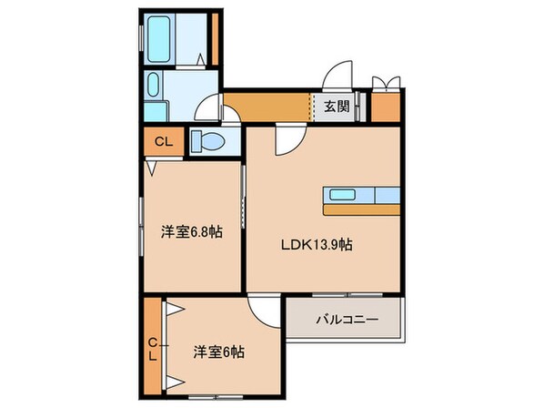 ＳＴ　クラシカルの物件間取画像